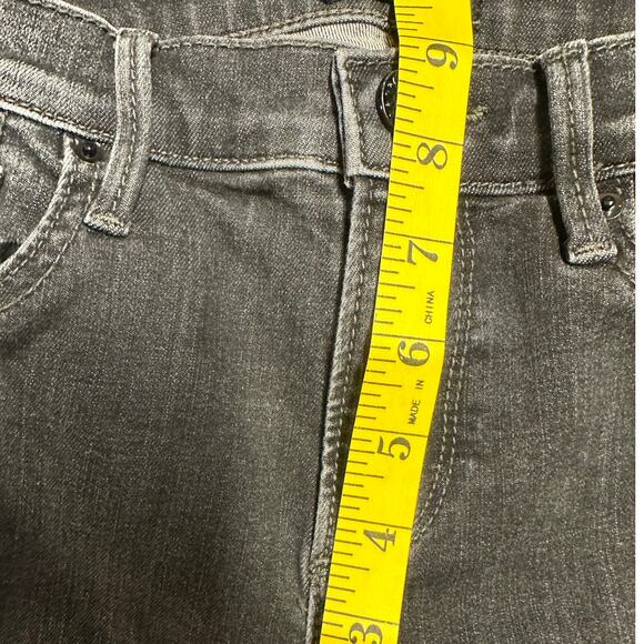 Dritwood Black Wash Western Embroidered Jackie Raw Hem Jeans Size 26 - Picture 7 of 8